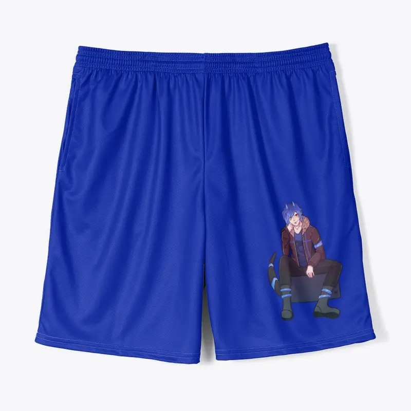 Team Sapphire Athletic Shorts